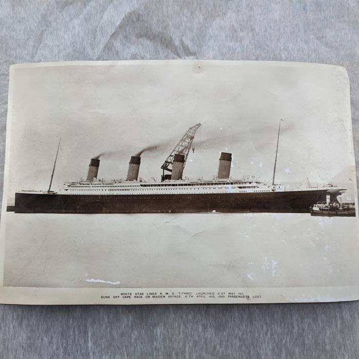 Titanic Postcard Large