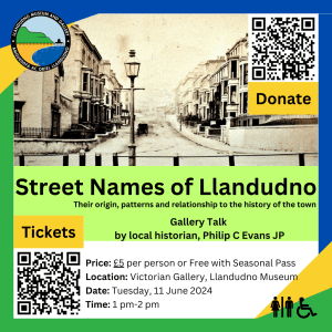Street Names of Llandudno